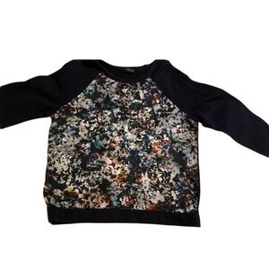The Limited Multicolor Abstract Sweater